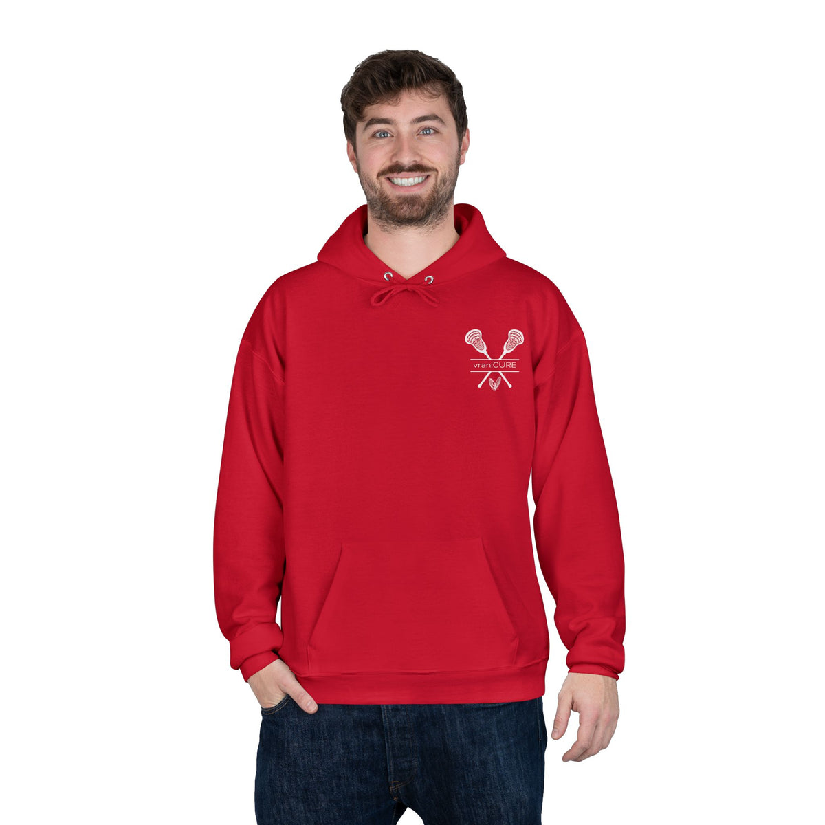 vraniCURE Lacrosse Unisex EcoSmart® Pullover Hoodie Sweatshirt