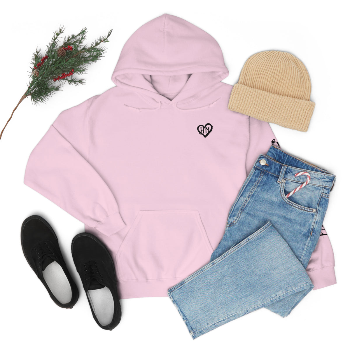 Rereleased: The Heather Collection: Be the Light Unisex Hooded Sweatshirt