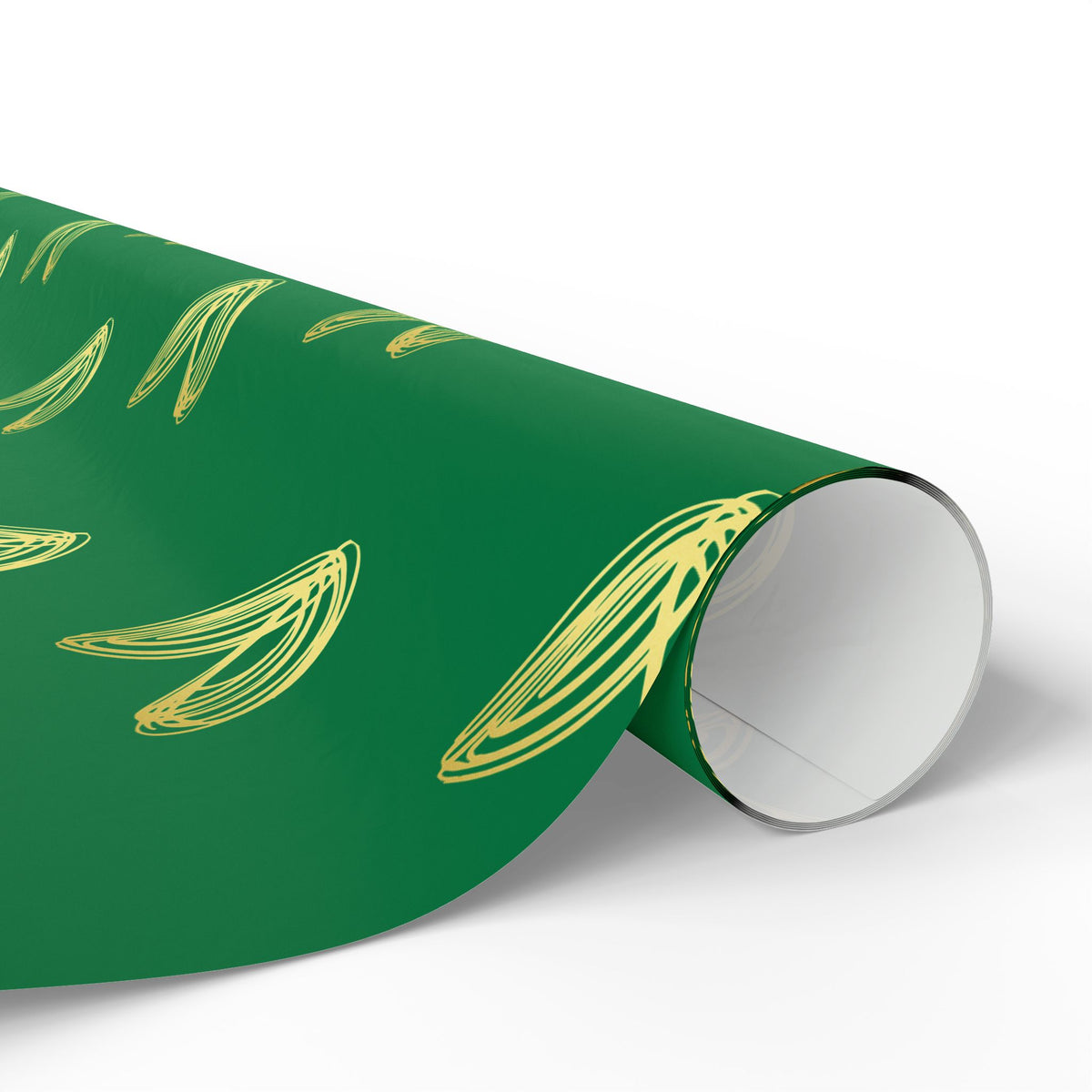 Green and gold Wrapping Papers