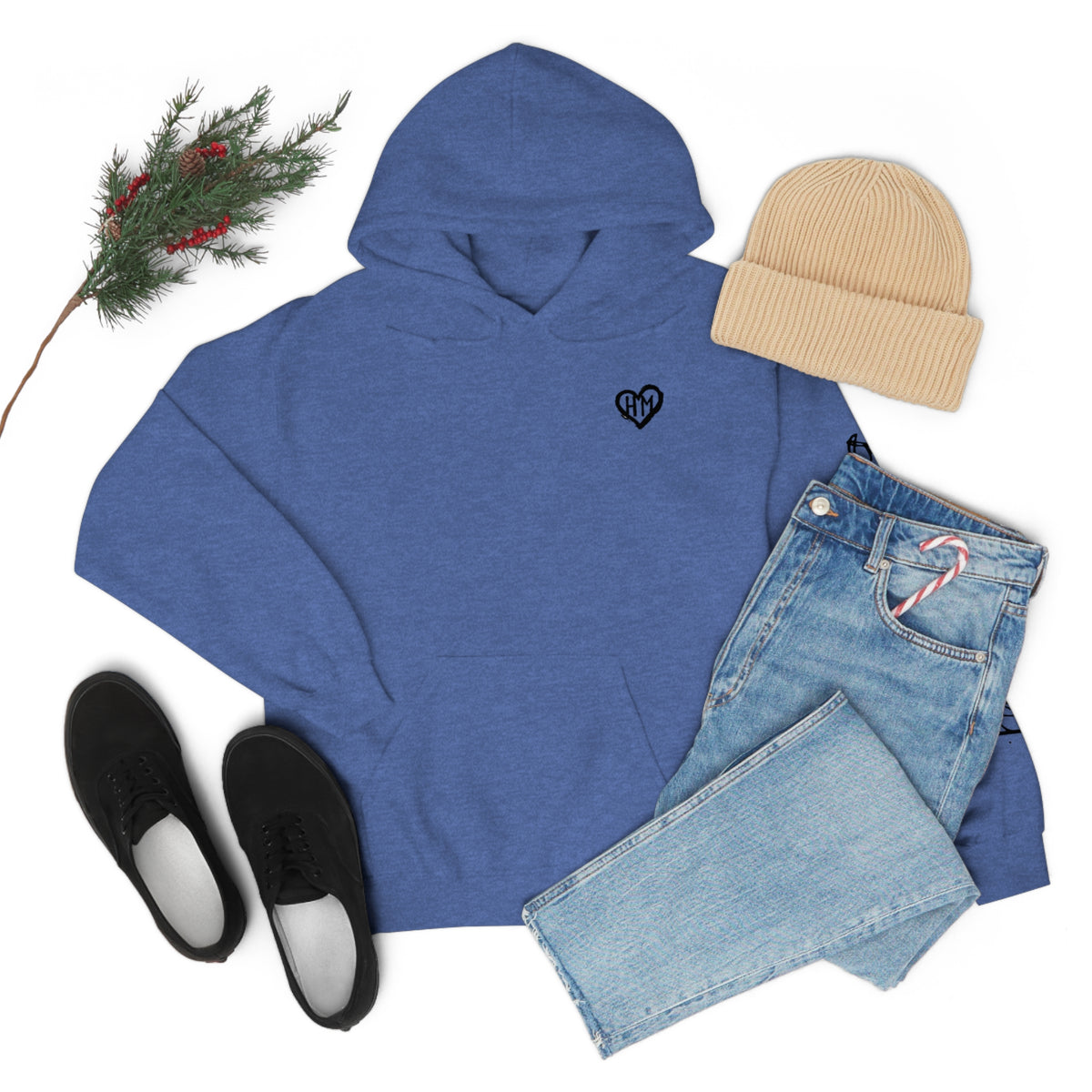 Rereleased: The Heather Collection: Be the Light Unisex Hooded Sweatshirt