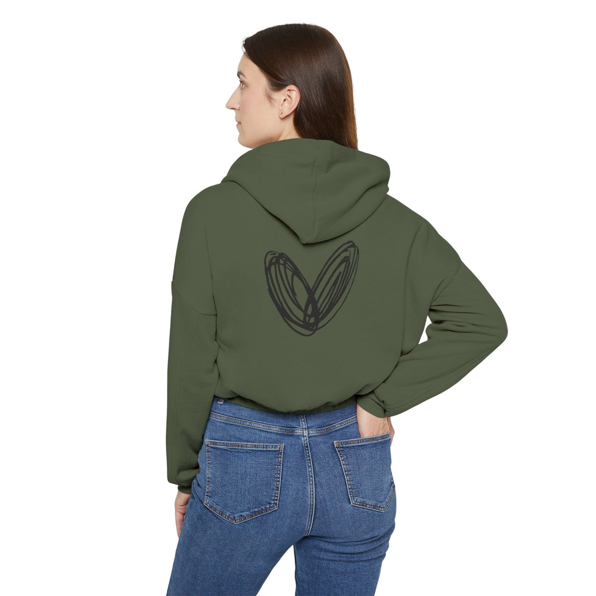 Women&#39;s Cinched Bottom Hoodie