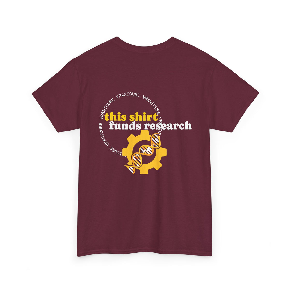This Shirt Funds Research Unisex Heavy Cotton Tee
