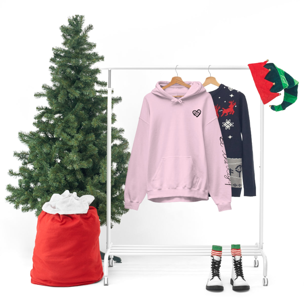 Rereleased: The Heather Collection: Be the Light Unisex Hooded Sweatshirt
