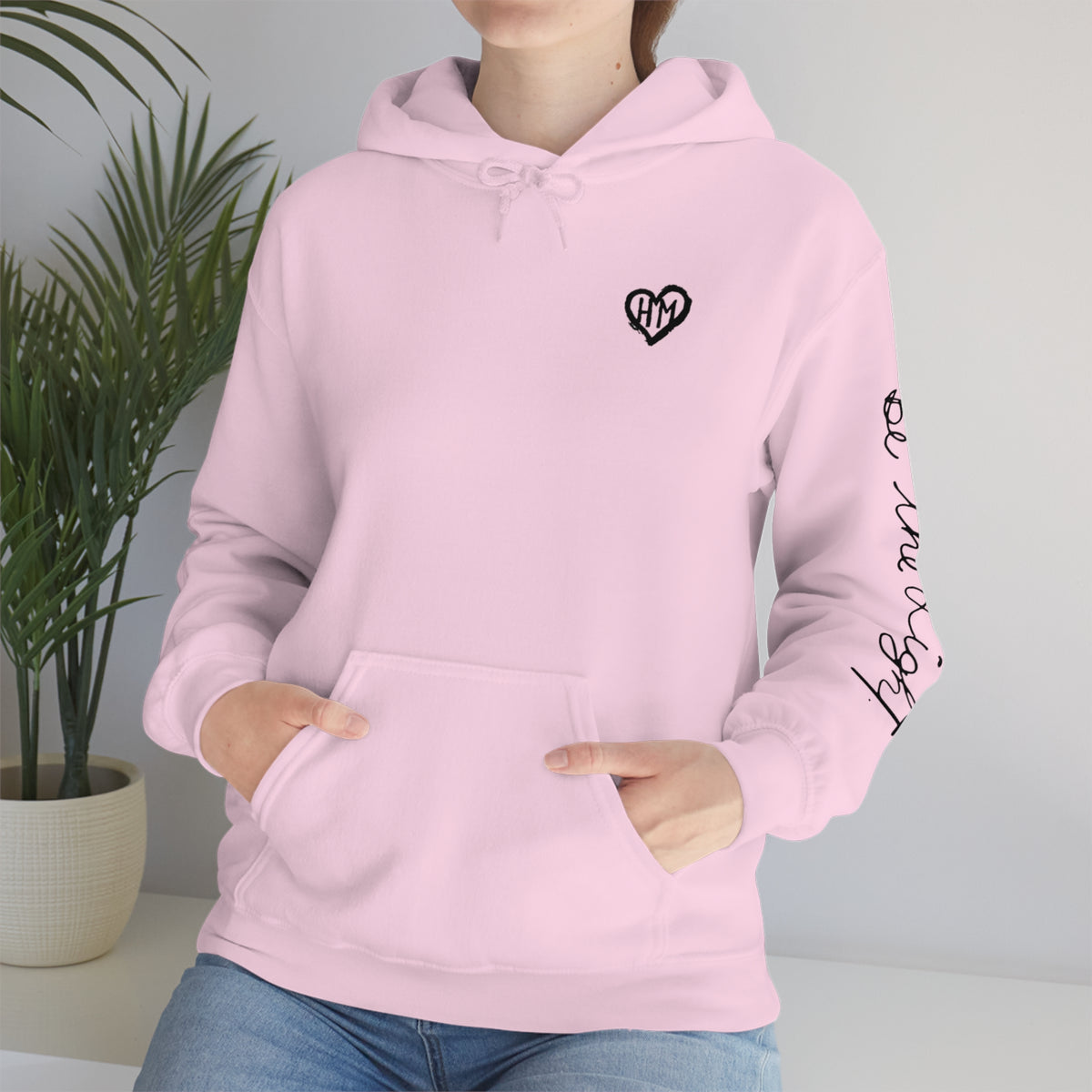 Rereleased: The Heather Collection: Be the Light Unisex Hooded Sweatshirt
