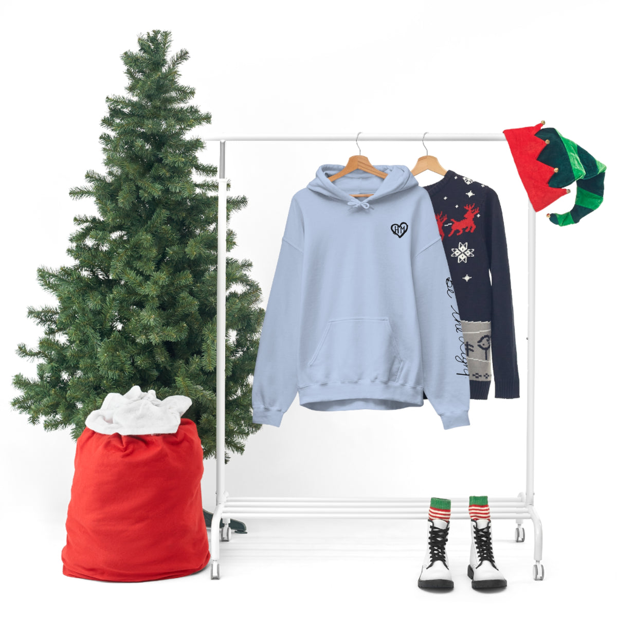 Rereleased: The Heather Collection: Be the Light Unisex Hooded Sweatshirt