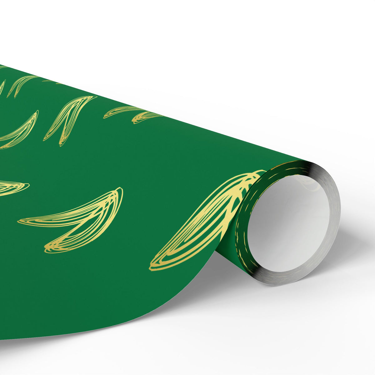 Green and gold Wrapping Papers