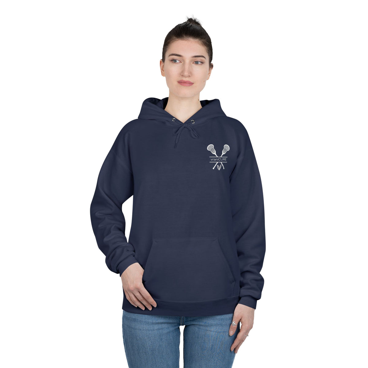 vraniCURE Lacrosse Unisex EcoSmart® Pullover Hoodie Sweatshirt