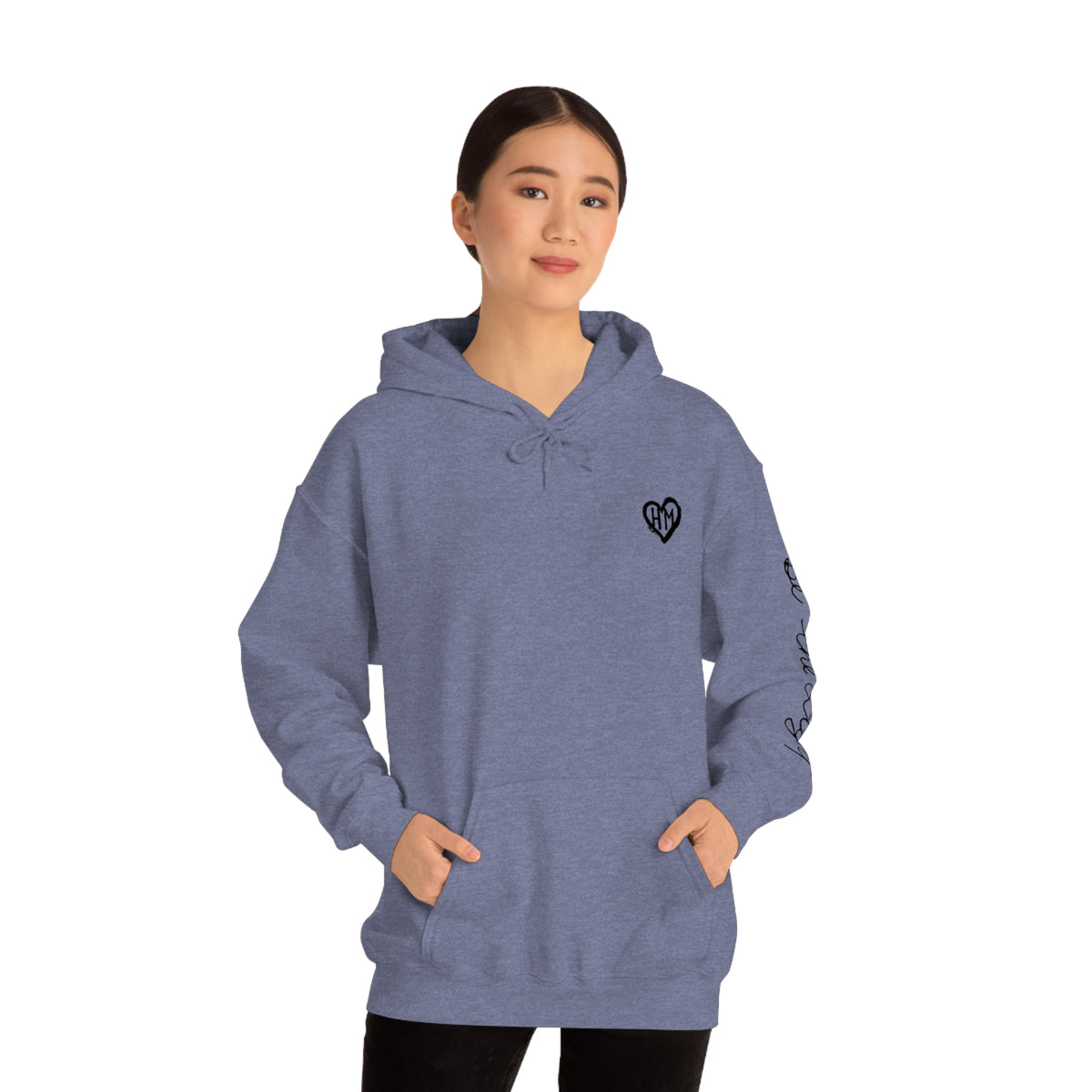 Rereleased: The Heather Collection: Be the Light Unisex Hooded Sweatshirt