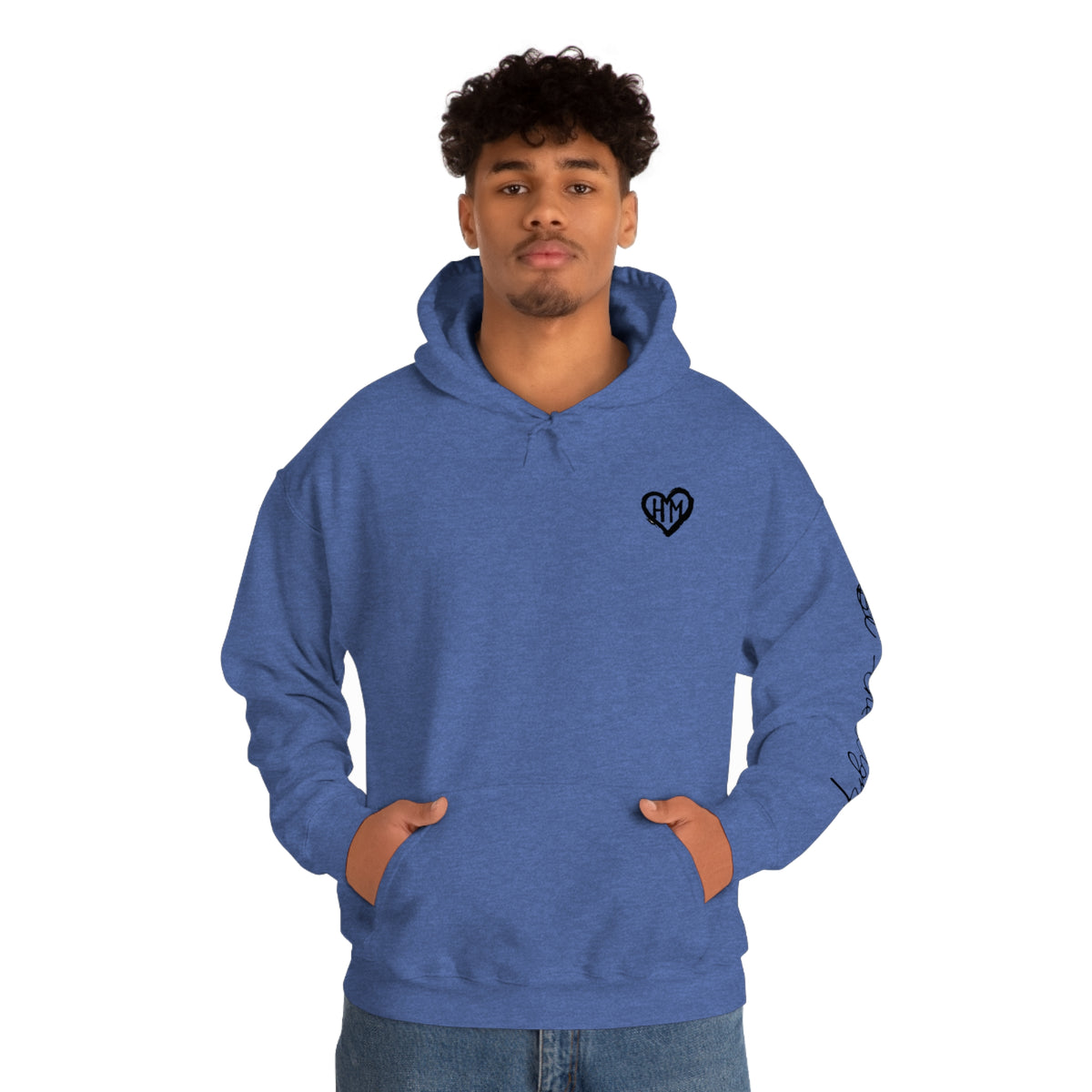 Rereleased: The Heather Collection: Be the Light Unisex Hooded Sweatshirt