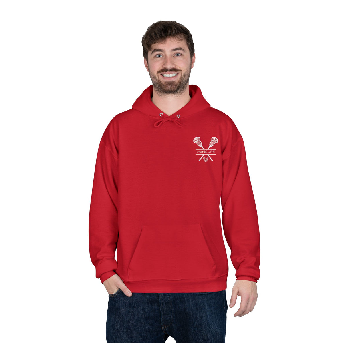 vraniCURE Lacrosse Unisex EcoSmart® Pullover Hoodie Sweatshirt