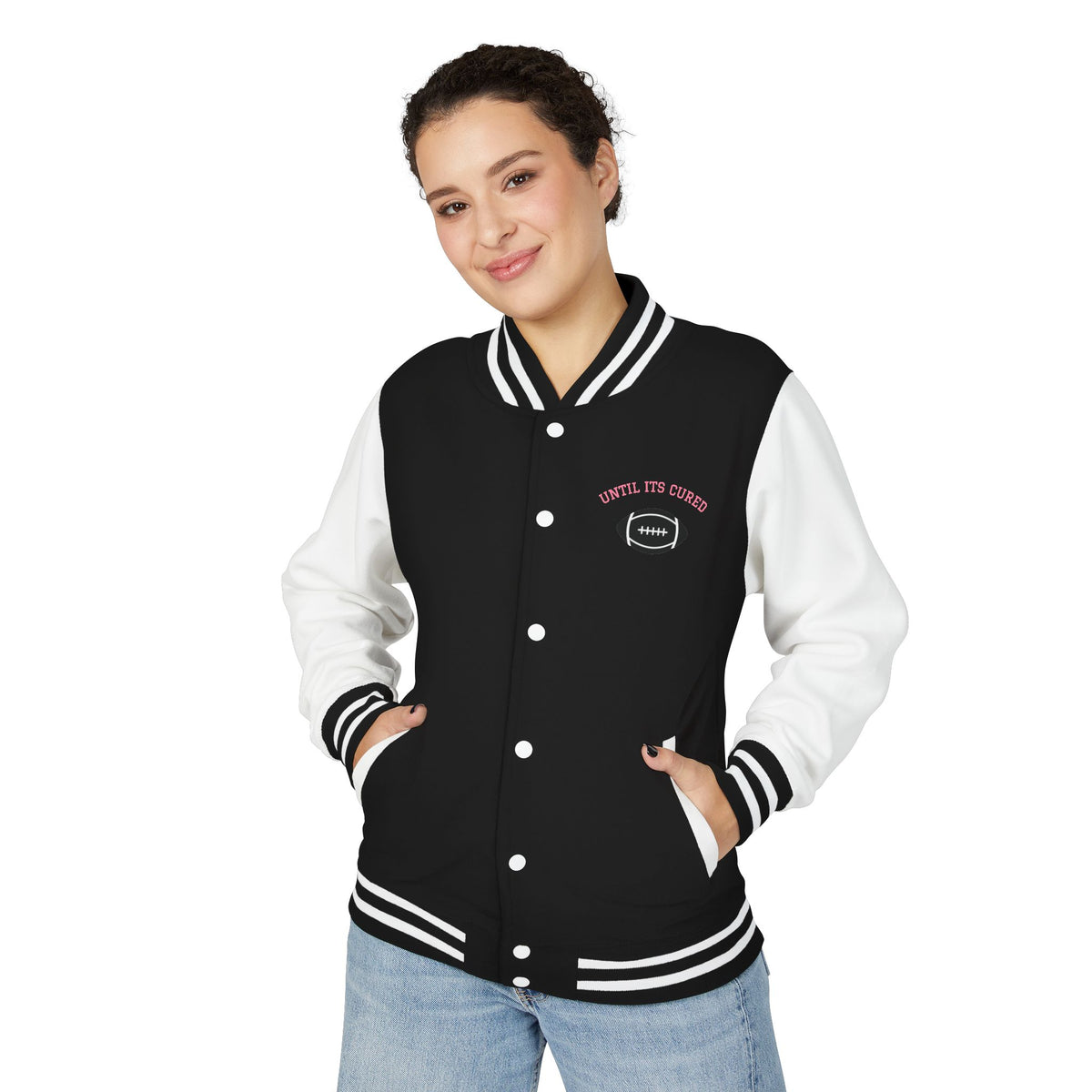 Play With  Heart Letterman Jacket