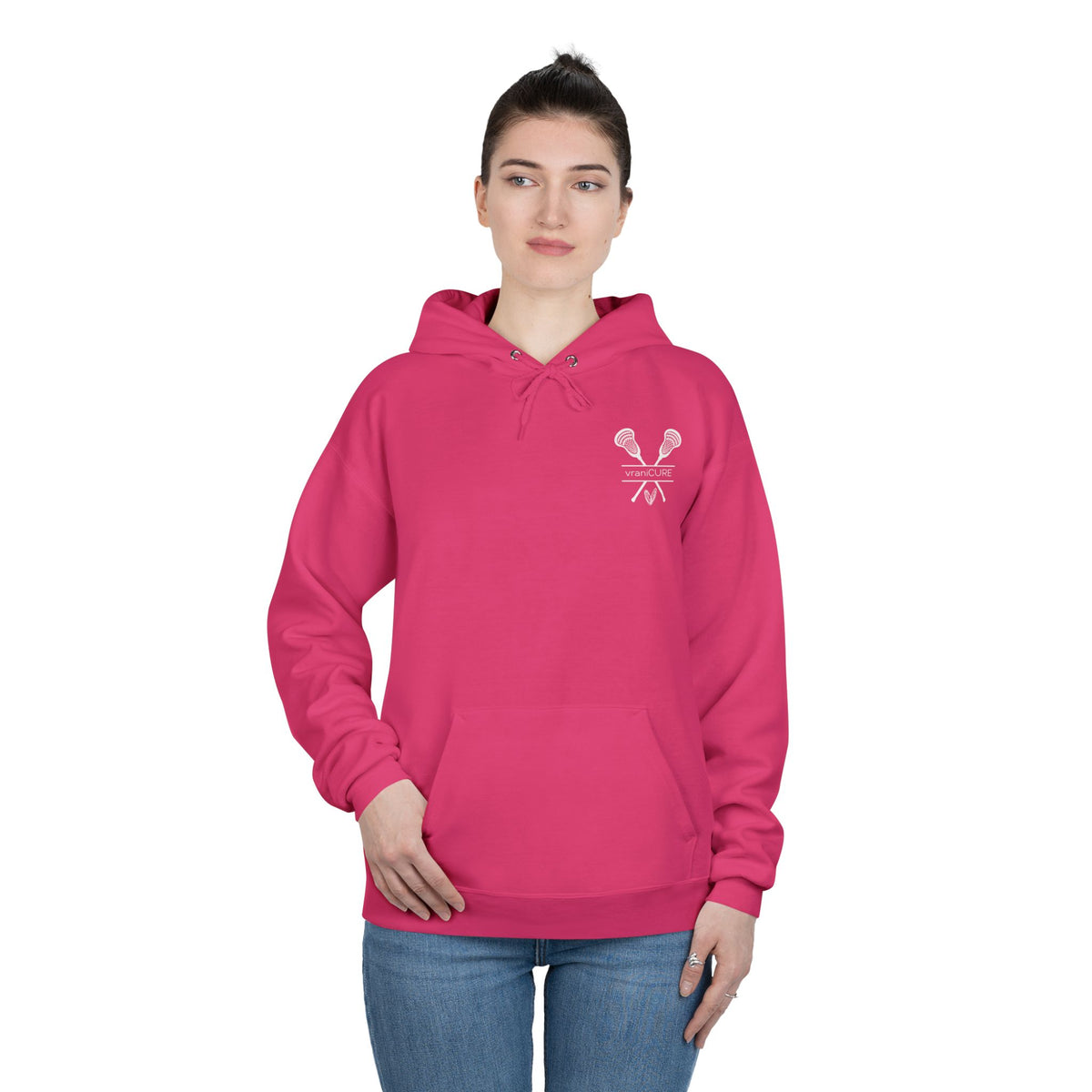 vraniCURE Lacrosse Unisex EcoSmart® Pullover Hoodie Sweatshirt