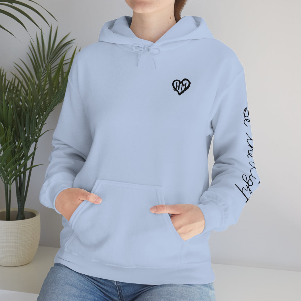 Rereleased: The Heather Collection: Be the Light Unisex Hooded Sweatshirt