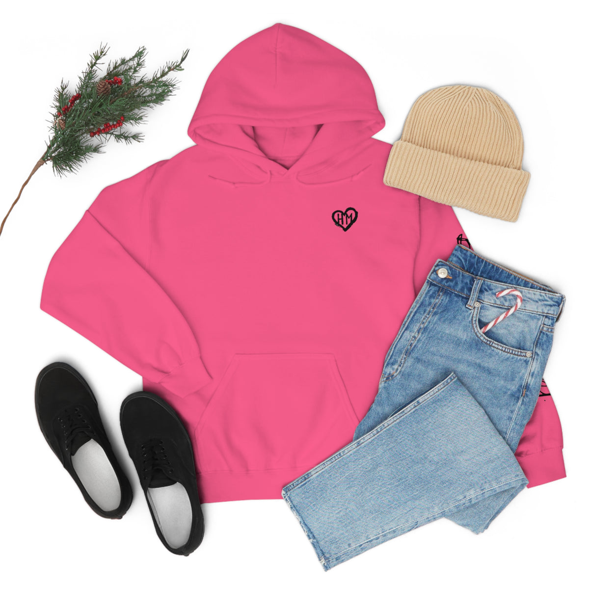 Rereleased: The Heather Collection: Be the Light Unisex Hooded Sweatshirt