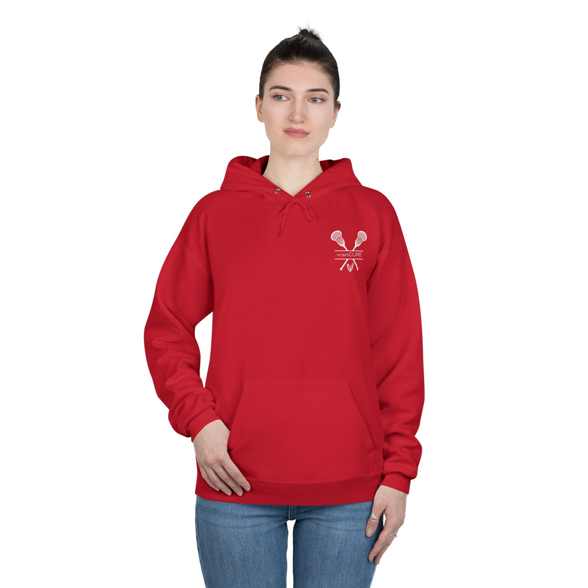 vraniCURE Lacrosse Unisex EcoSmart® Pullover Hoodie Sweatshirt