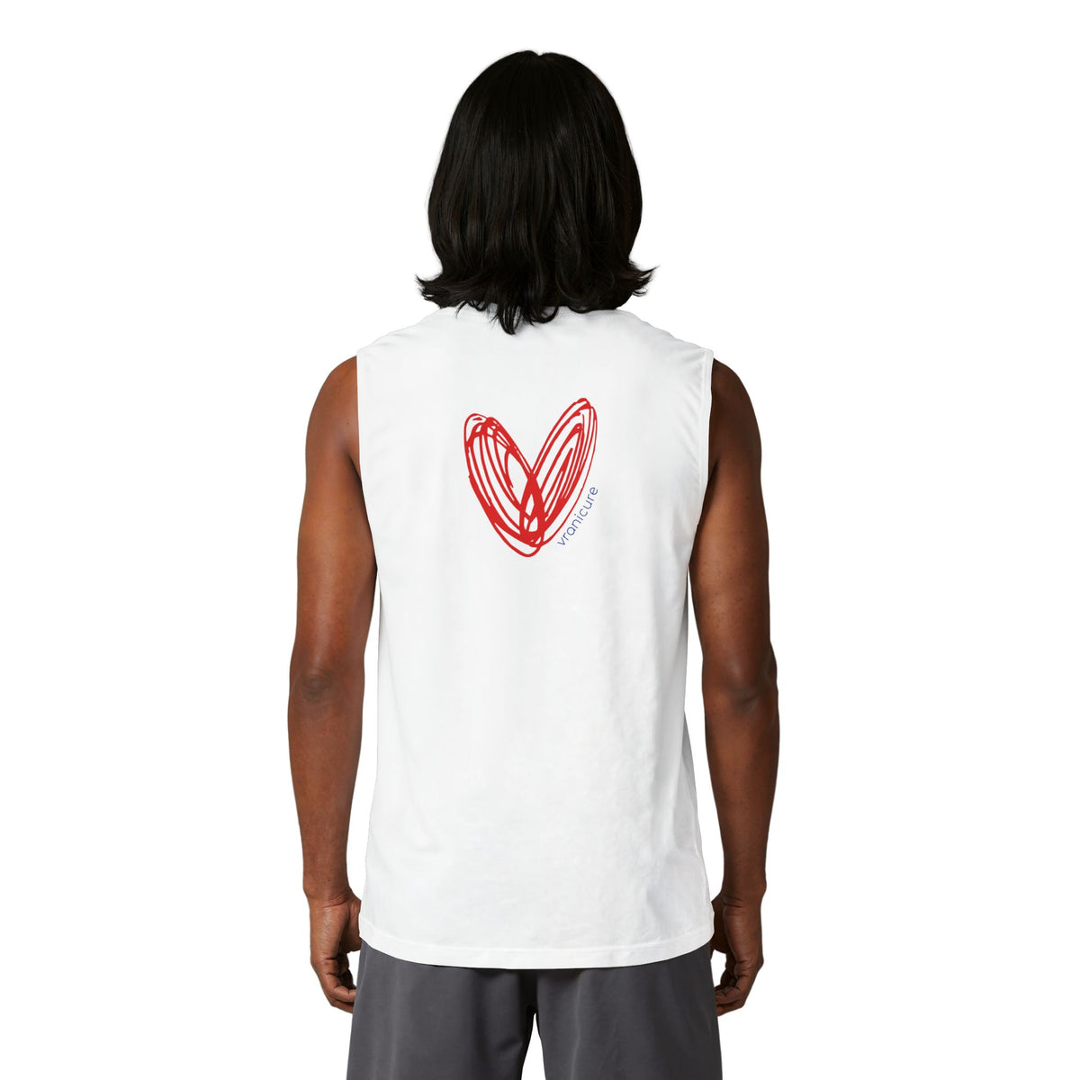 vraniCURE American flag Unisex Jersey Muscle Tank
