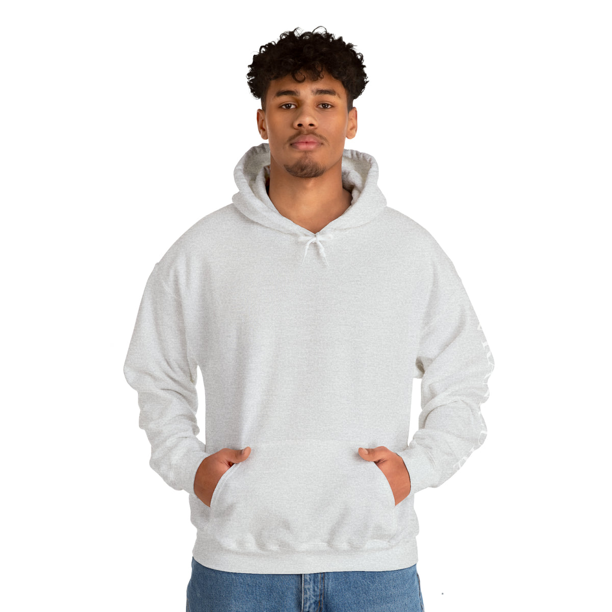 vraniCURE Unisex Text Sleeve Hooded Sweatshirt