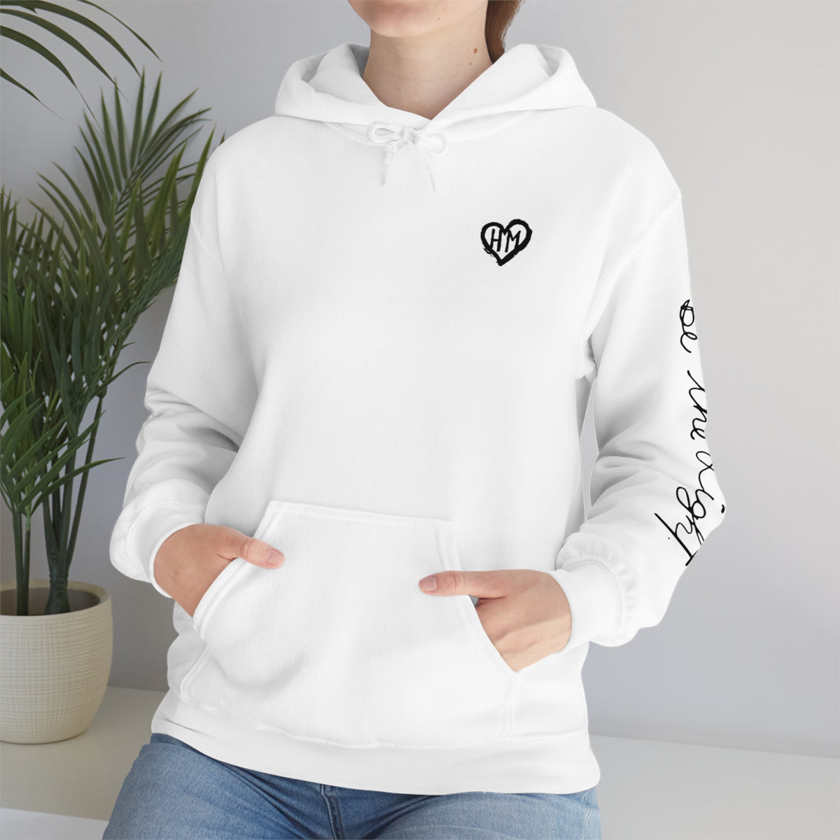 Rereleased: The Heather Collection: Be the Light Unisex Hooded Sweatshirt