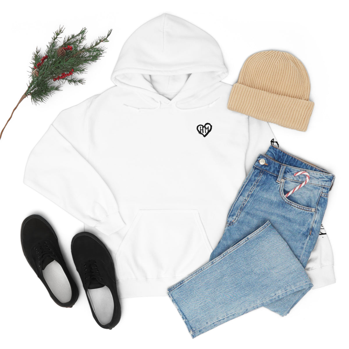 Rereleased: The Heather Collection: Be the Light Unisex Hooded Sweatshirt