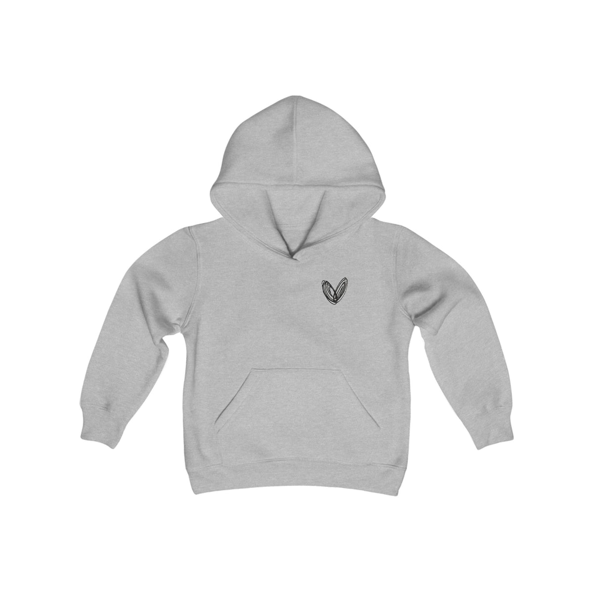 vraniCURE Youth Heavy Blend Hooded Sweatshirt- OG