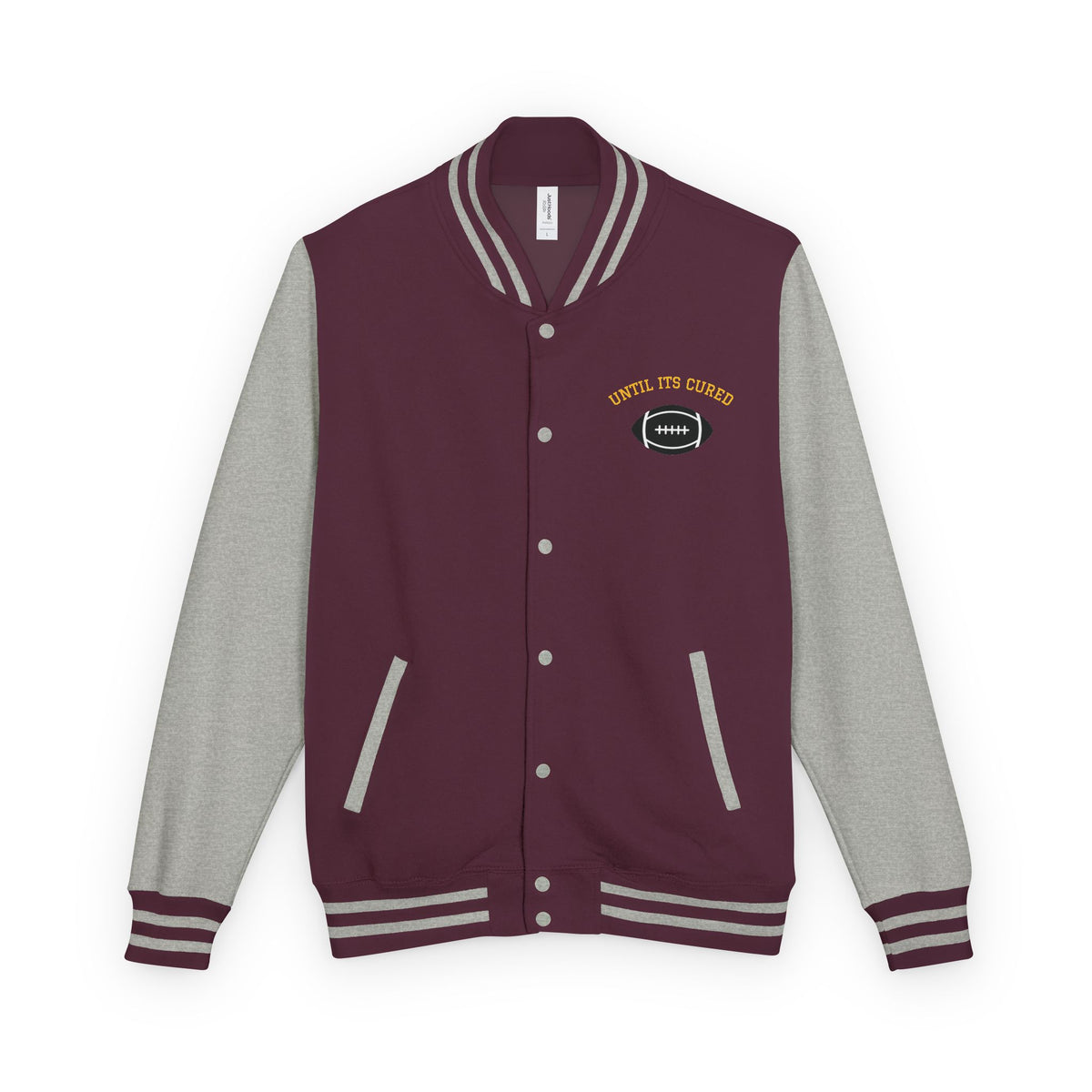 Play With  Heart Letterman Jacket