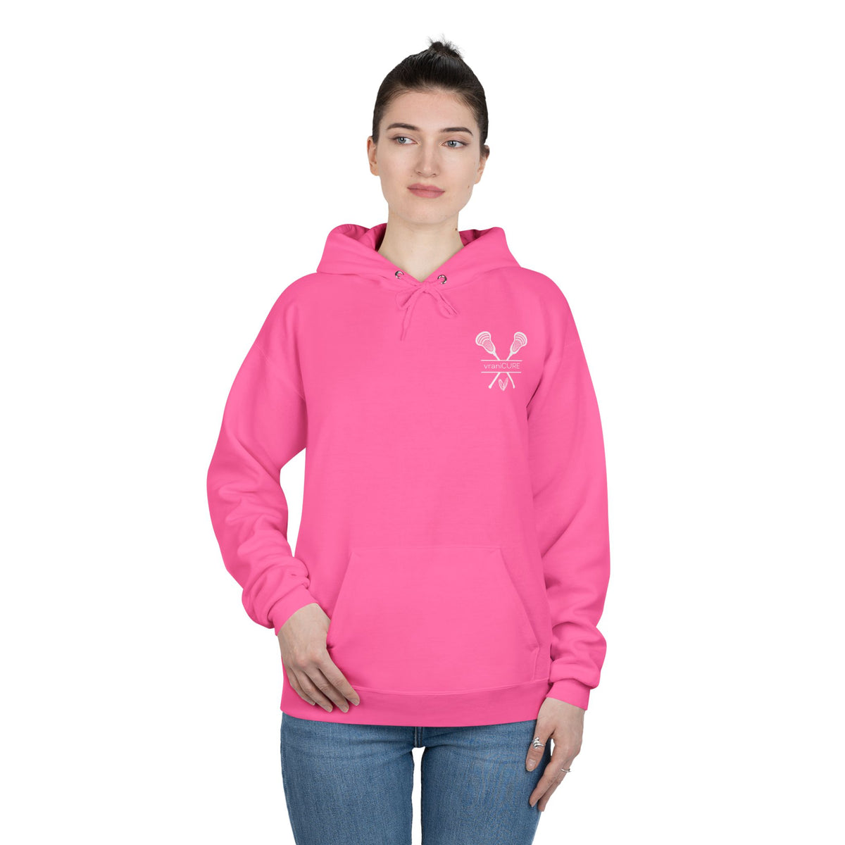 vraniCURE Lacrosse Unisex EcoSmart® Pullover Hoodie Sweatshirt