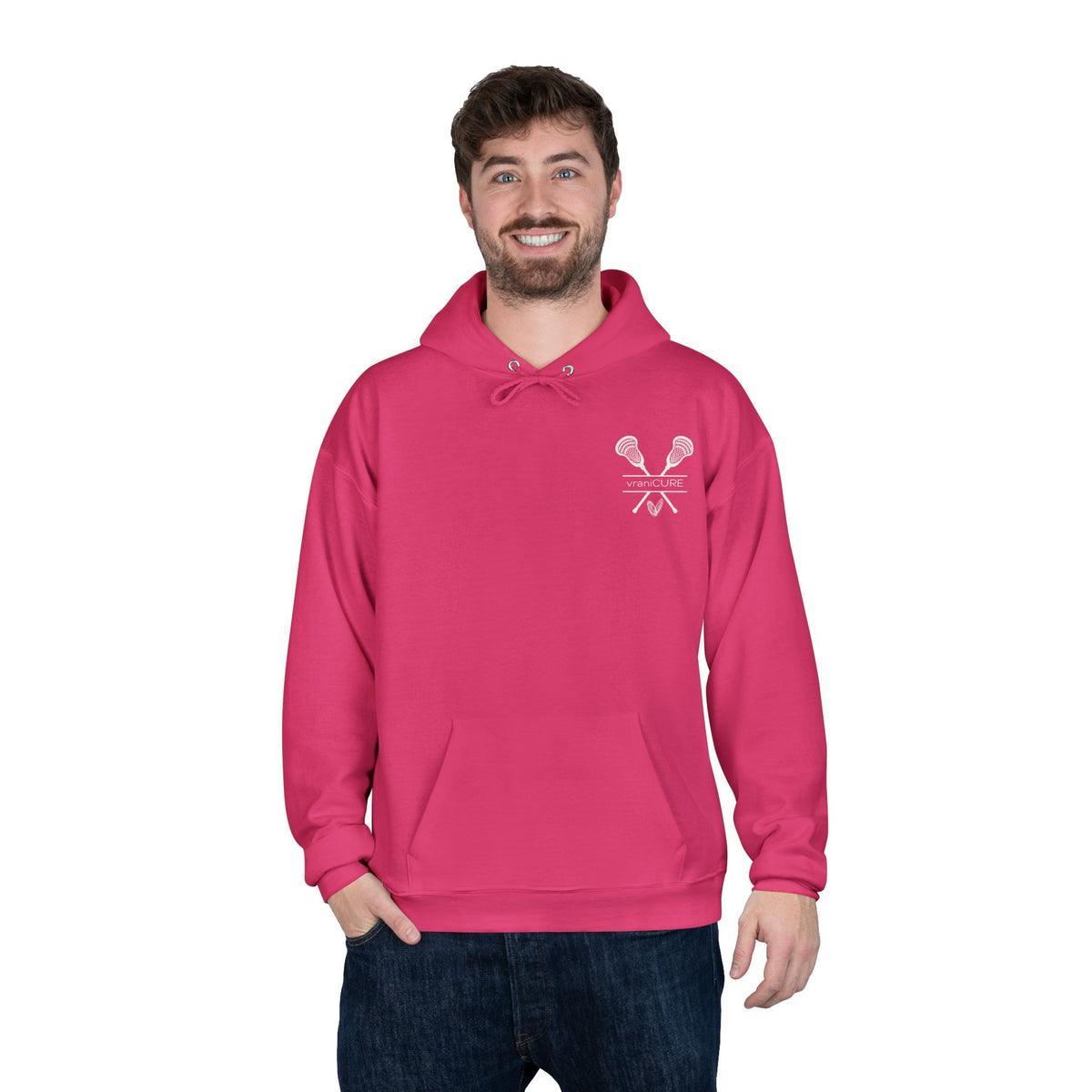 vraniCURE Lacrosse Unisex EcoSmart® Pullover Hoodie Sweatshirt