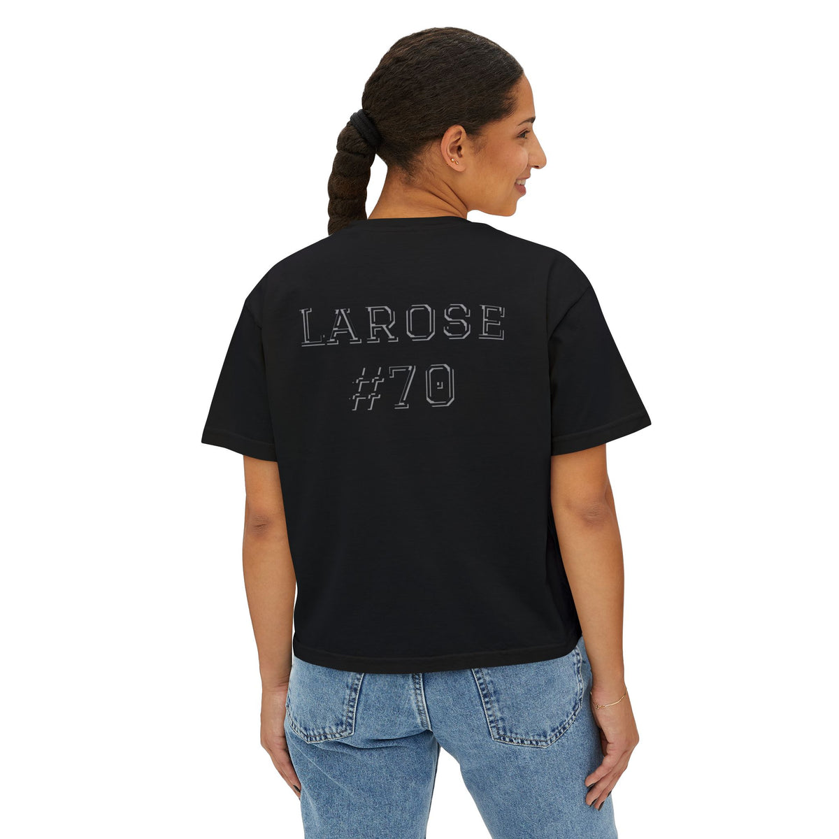 Heart on the Line Boxy Tee