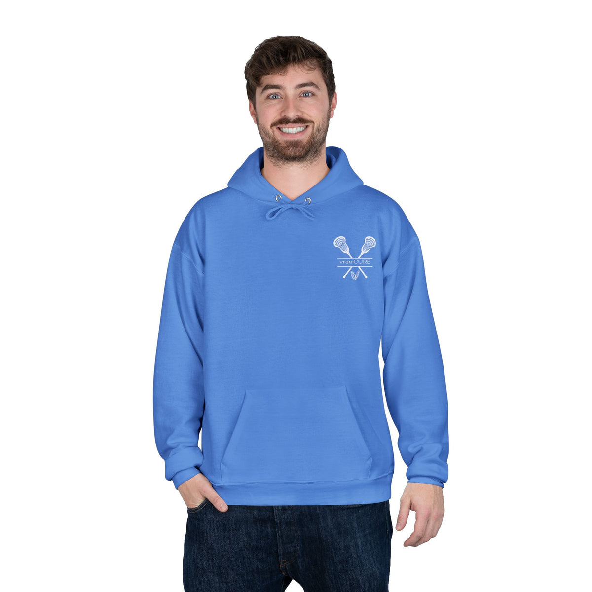 vraniCURE Lacrosse Unisex EcoSmart® Pullover Hoodie Sweatshirt