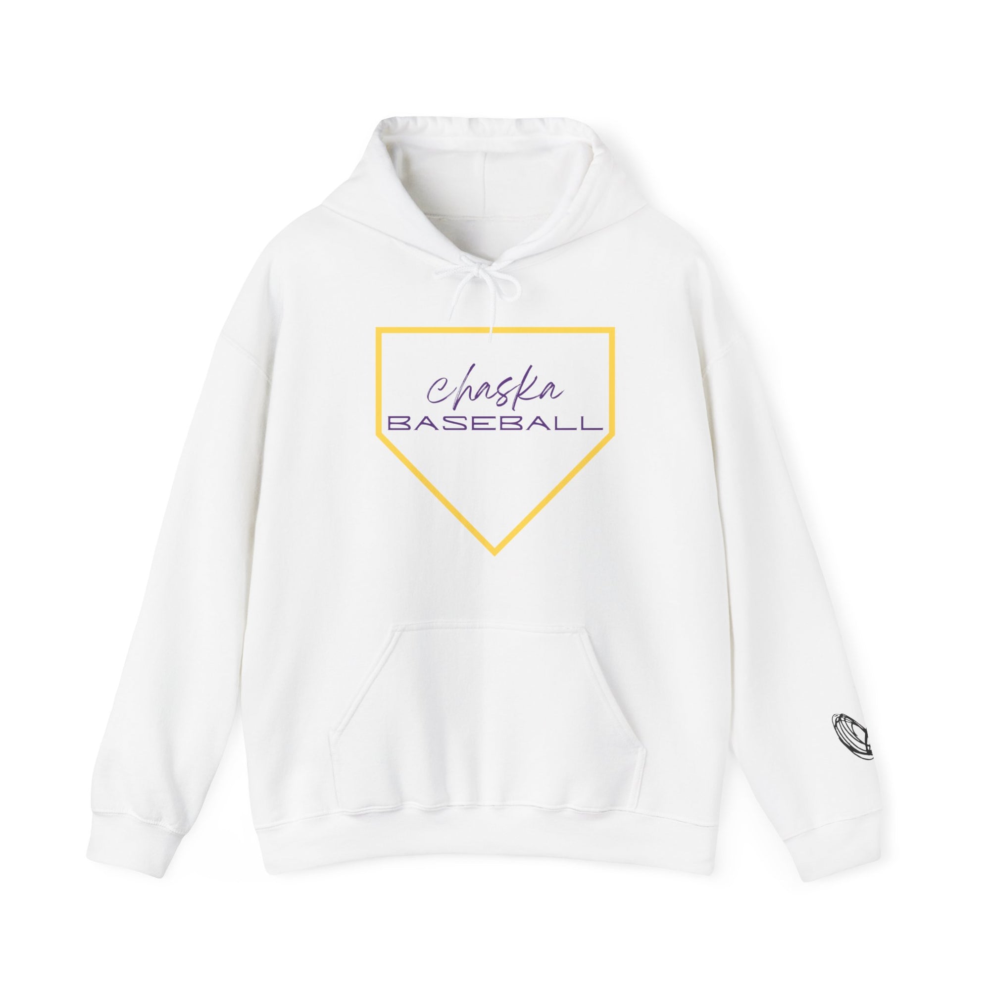 Chaska Home Plate Unisex Heavy Blend Hooded Sweatshirt