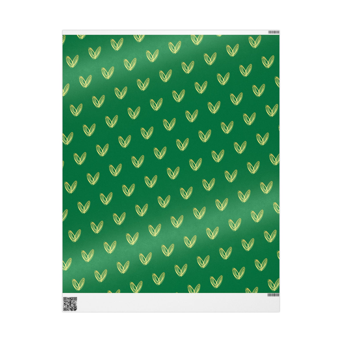 Green and gold Wrapping Papers