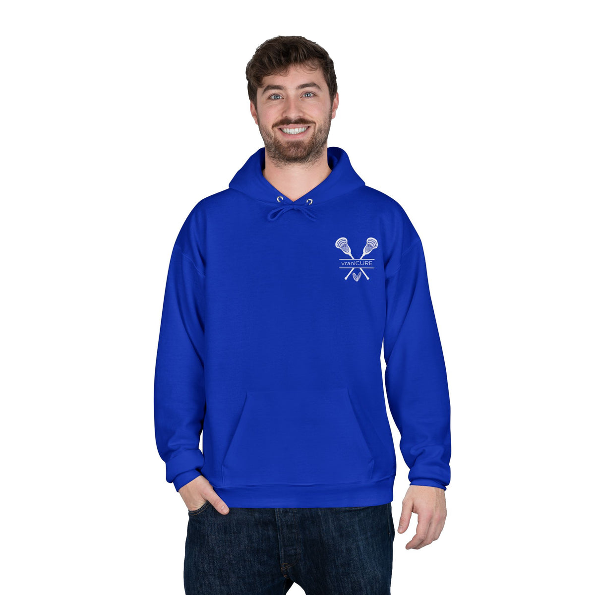 vraniCURE Lacrosse Unisex EcoSmart® Pullover Hoodie Sweatshirt