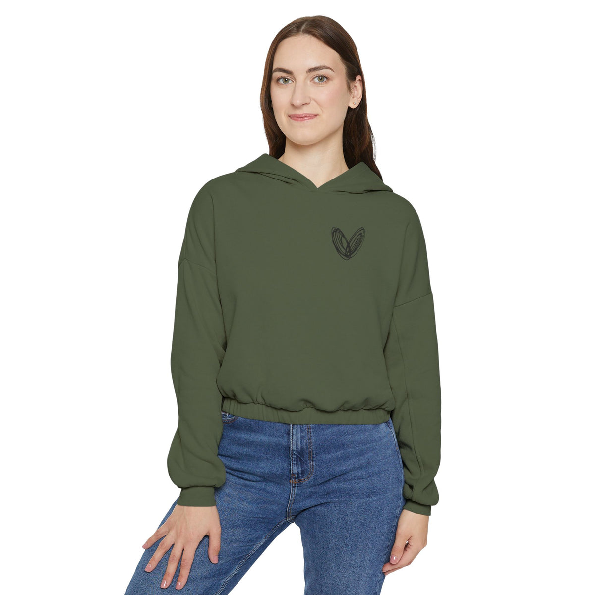 Women&#39;s Cinched Bottom Hoodie