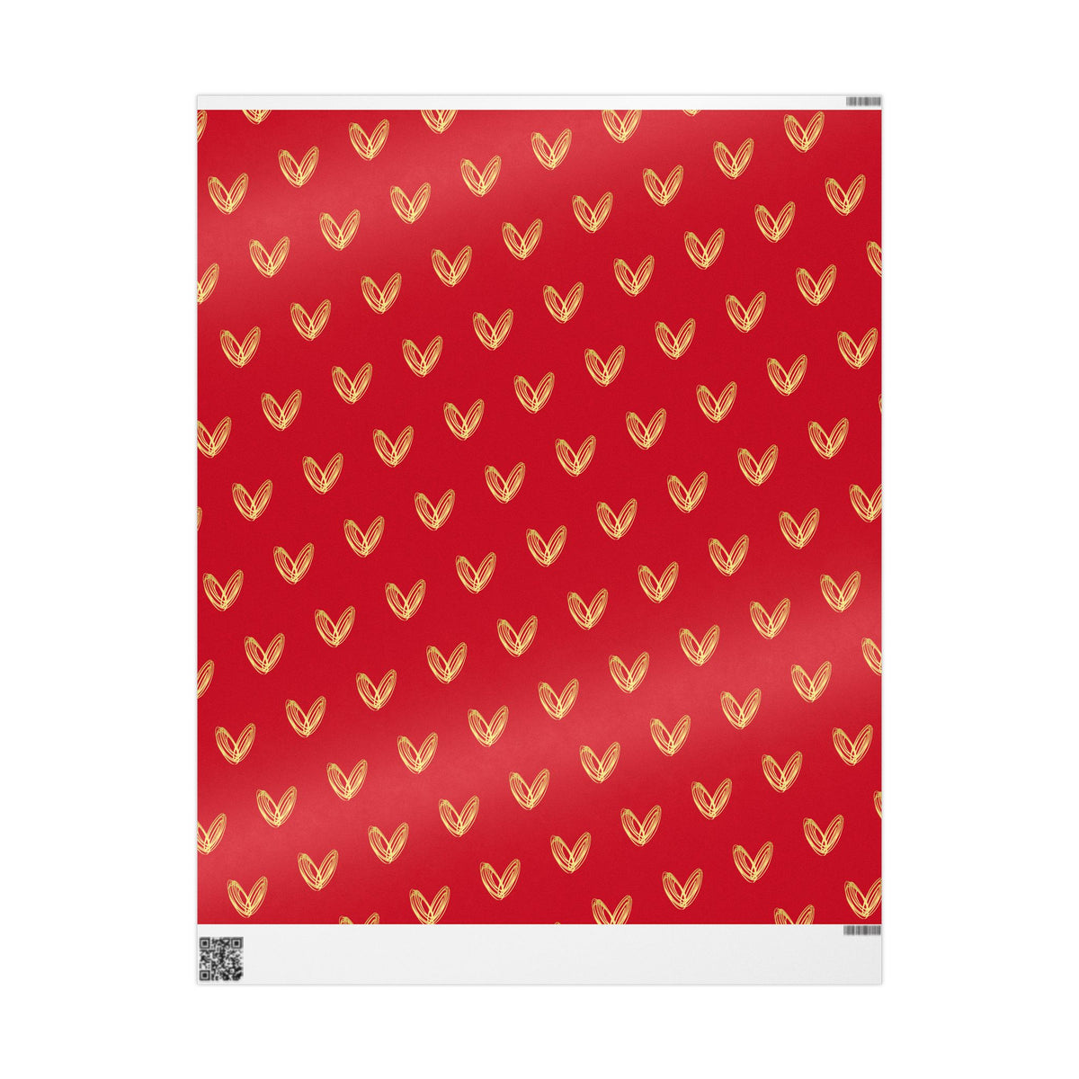 Red and gold Wrapping Papers