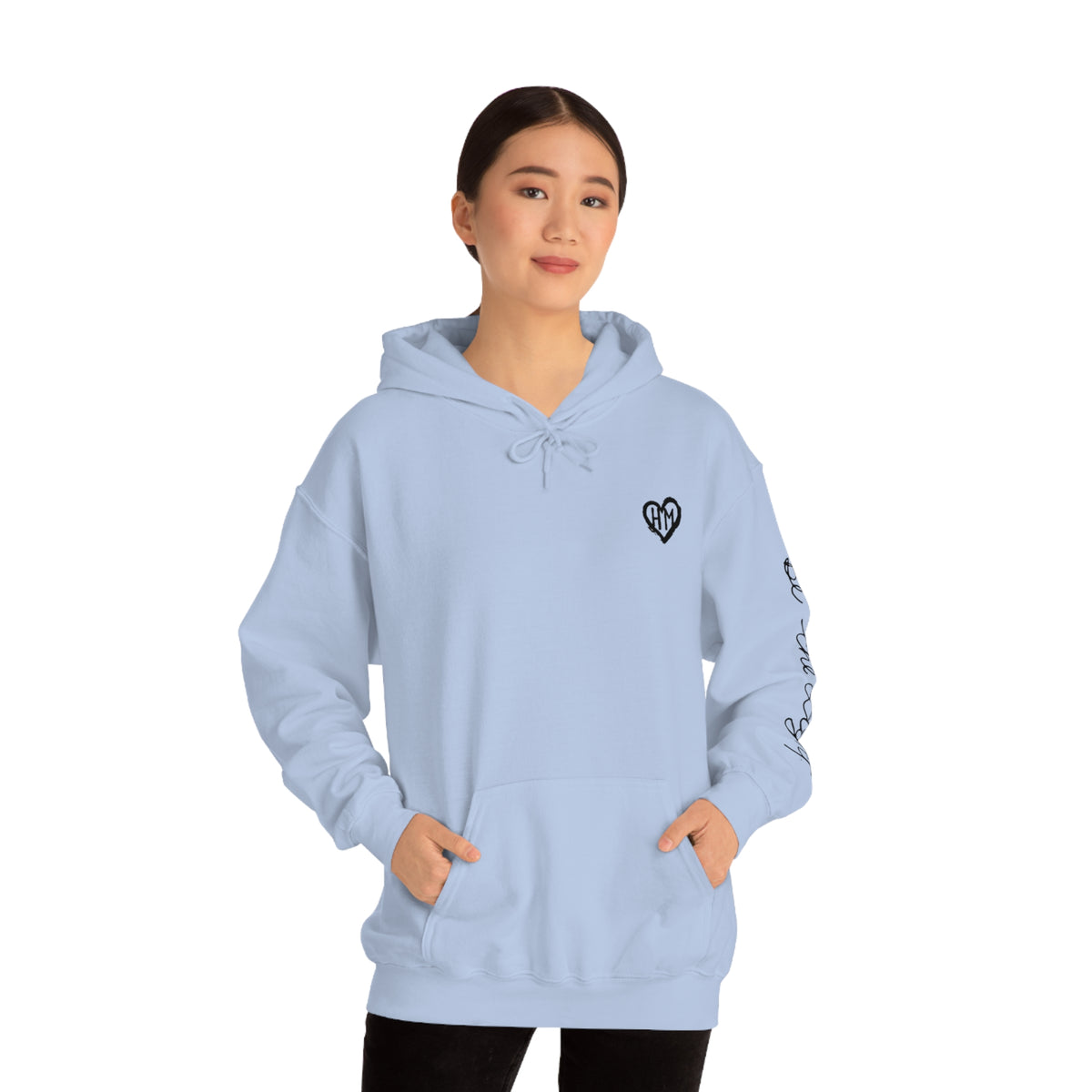 Rereleased: The Heather Collection: Be the Light Unisex Hooded Sweatshirt