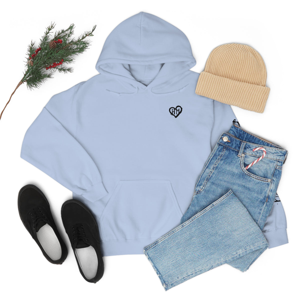 Rereleased: The Heather Collection: Be the Light Unisex Hooded Sweatshirt