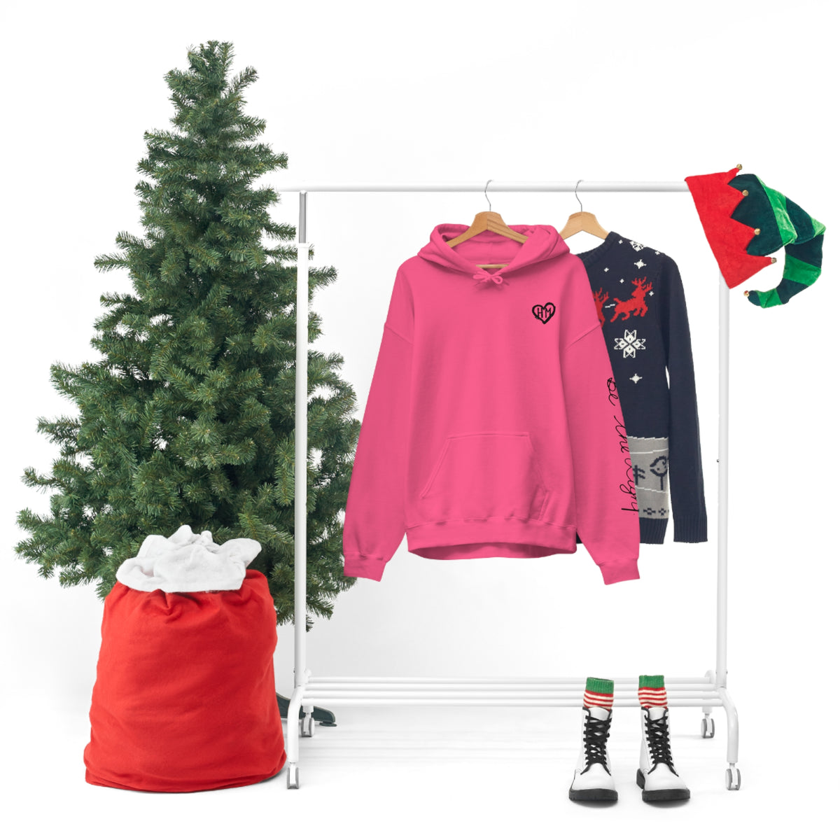 Rereleased: The Heather Collection: Be the Light Unisex Hooded Sweatshirt