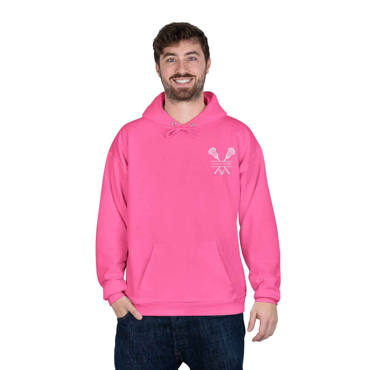 vraniCURE Lacrosse Unisex EcoSmart® Pullover Hoodie Sweatshirt