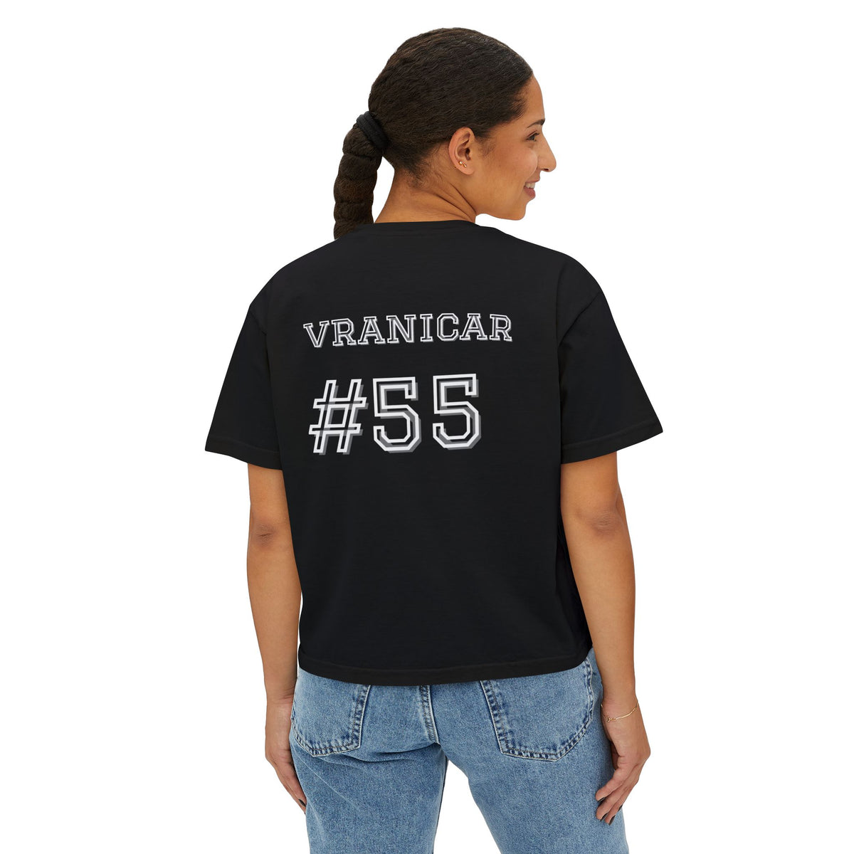 Heart on the Line Boxy Tee