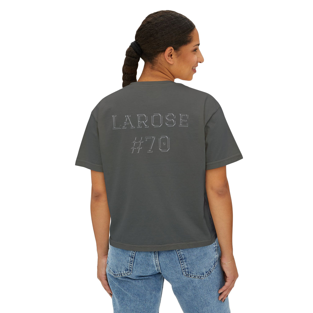 Heart on the Line Boxy Tee