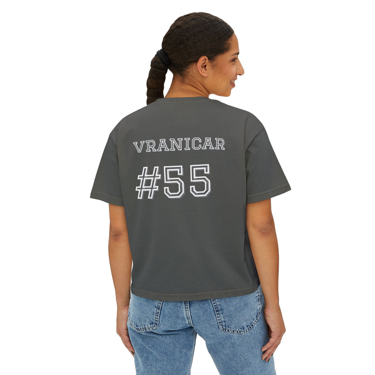 Heart on the Line Boxy Tee