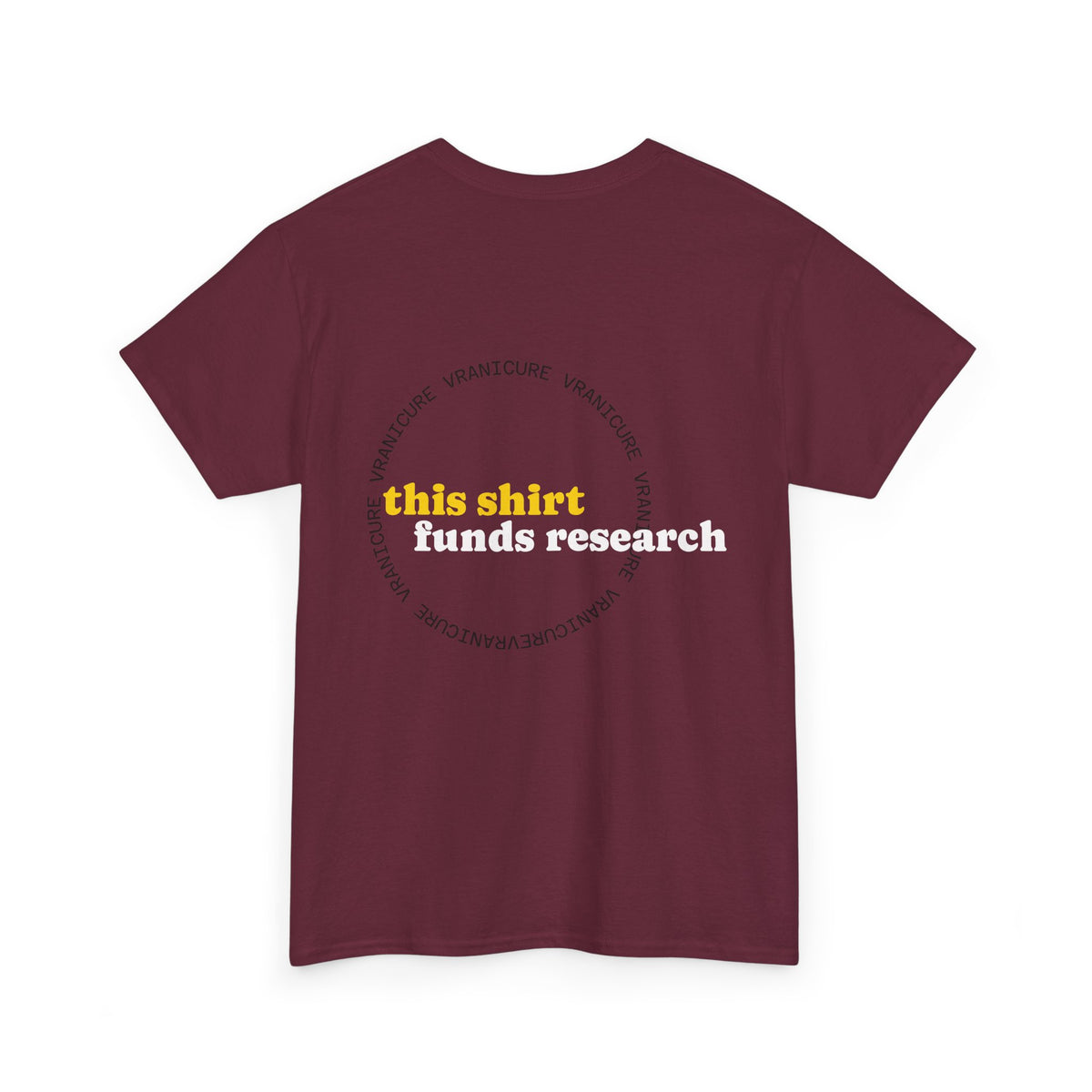 This Shirt Funds Research Unisex Heavy Cotton Tee