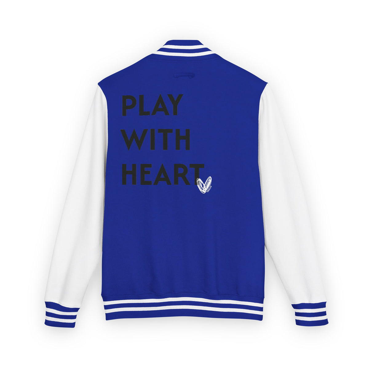 Play With  Heart Letterman Jacket