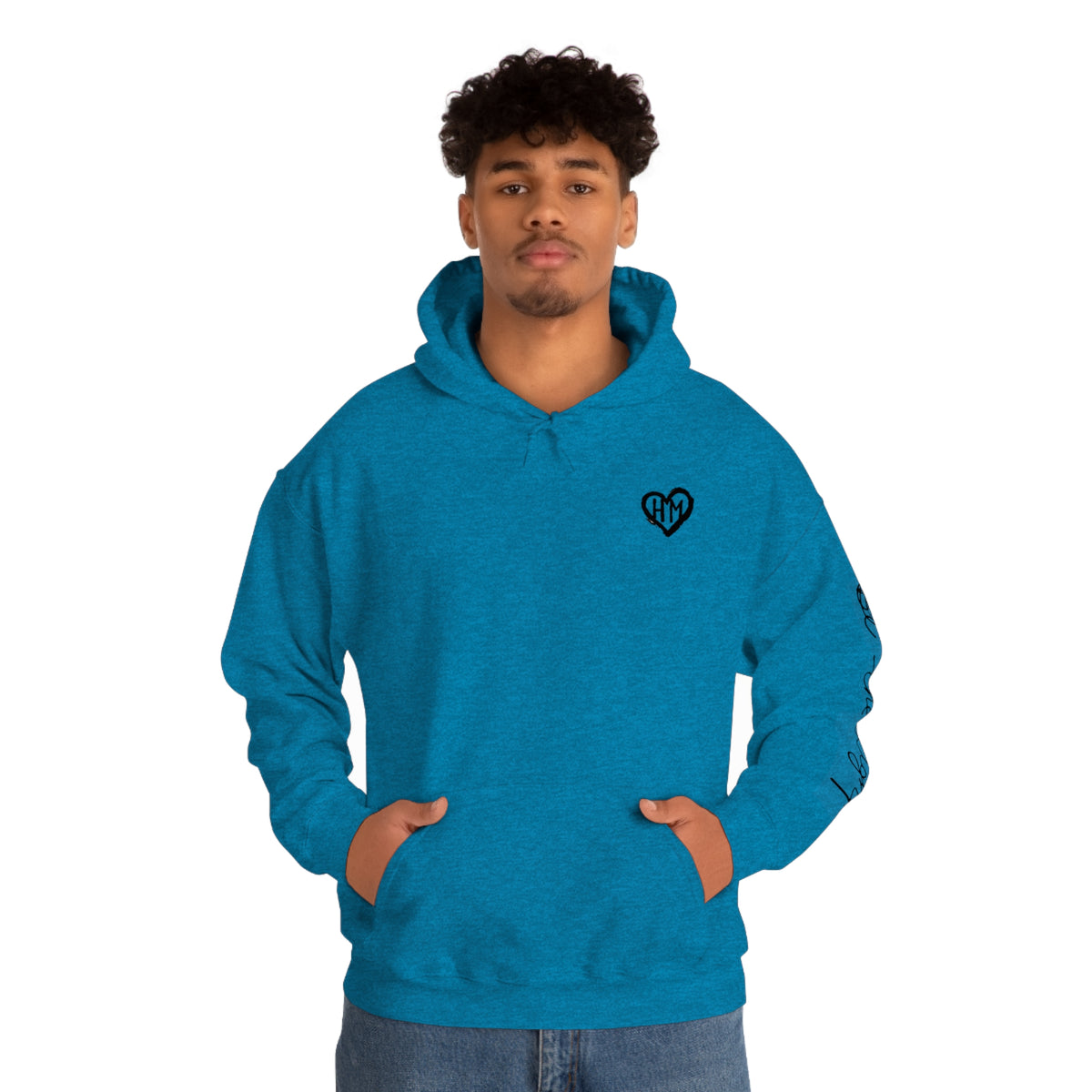 Rereleased: The Heather Collection: Be the Light Unisex Hooded Sweatshirt