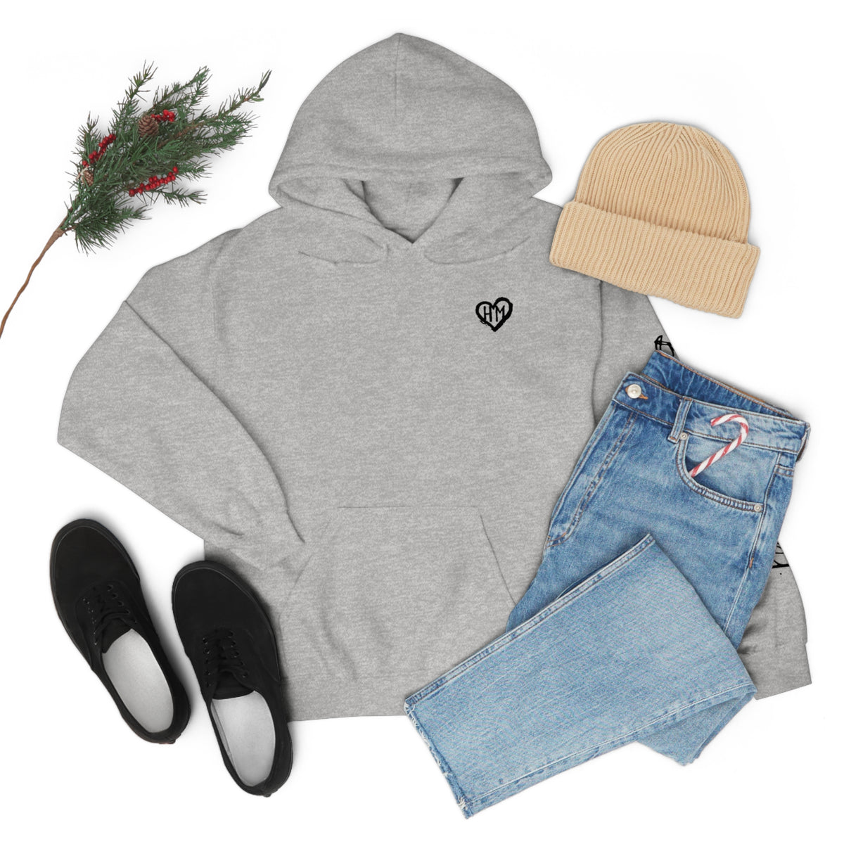 Rereleased: The Heather Collection: Be the Light Unisex Hooded Sweatshirt