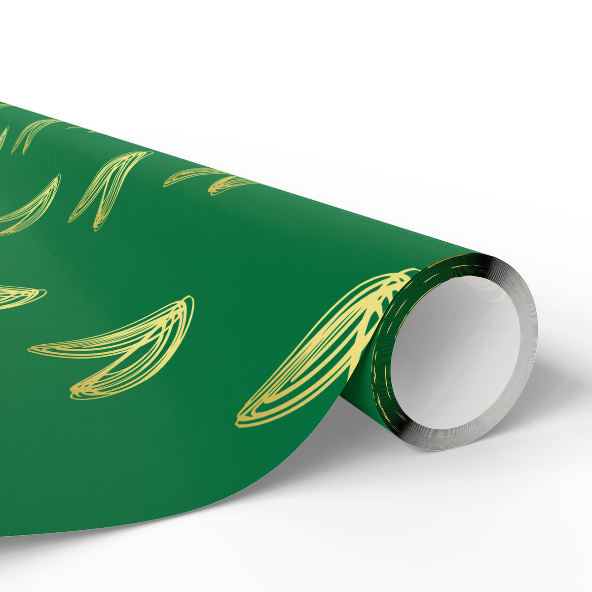 Green and gold Wrapping Papers