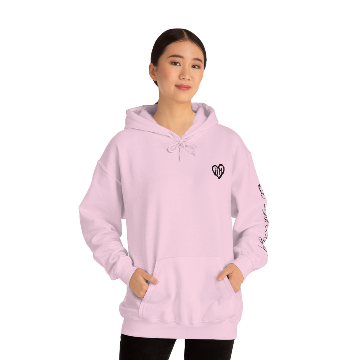 Rereleased: The Heather Collection: Be the Light Unisex Hooded Sweatshirt