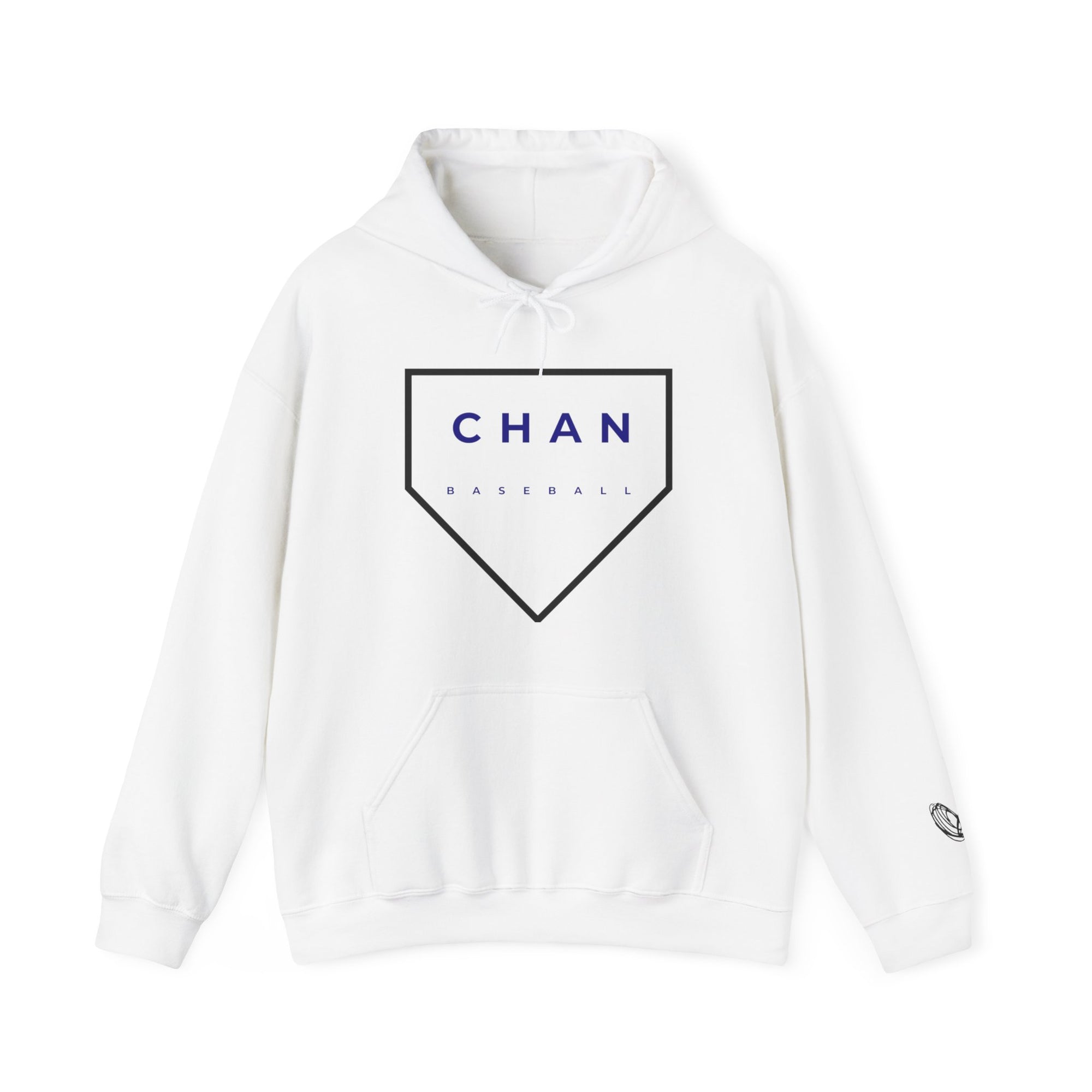 CHAN Home Plate Unisex Heavy Blend Hooded Sweatshirt