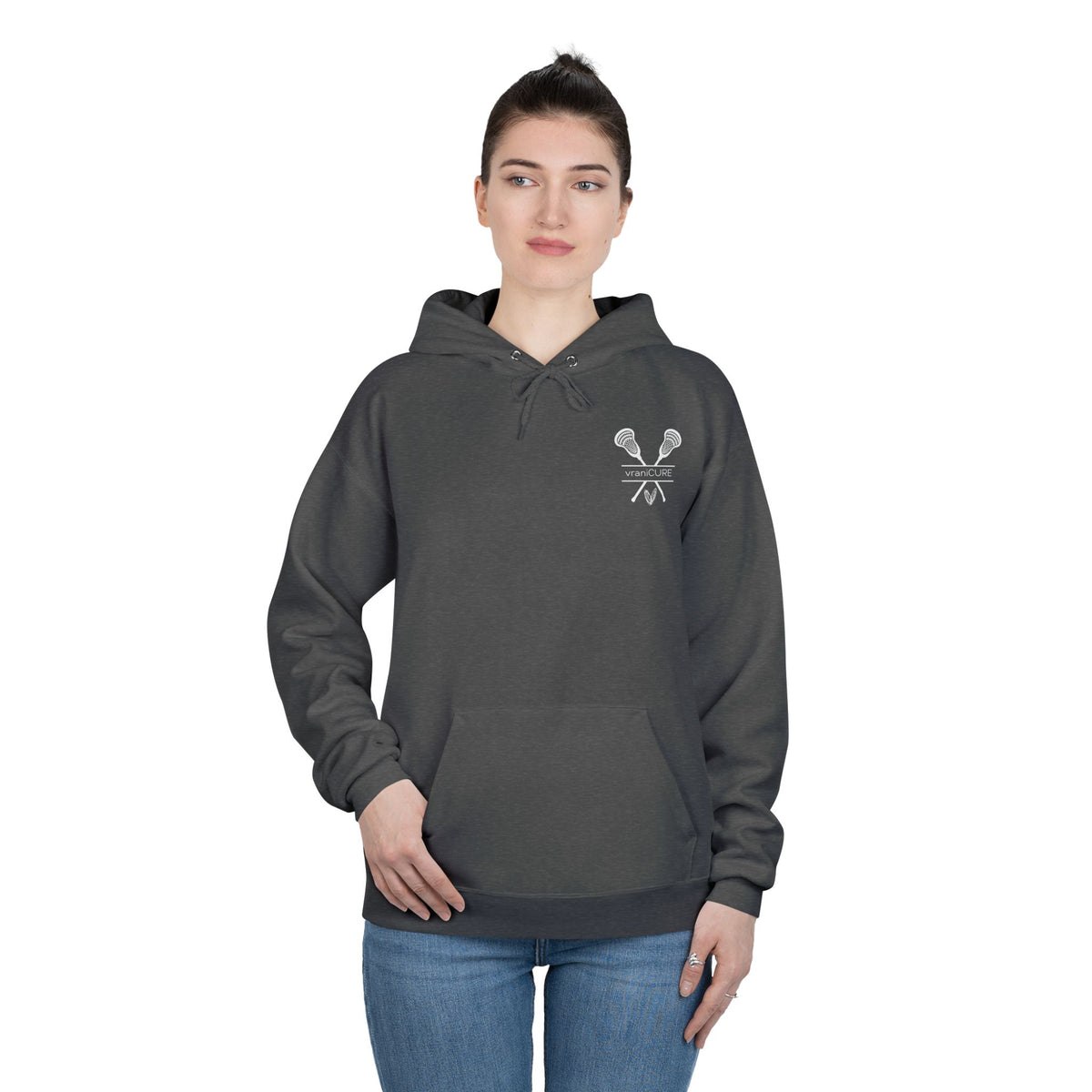 vraniCURE Lacrosse Unisex EcoSmart® Pullover Hoodie Sweatshirt