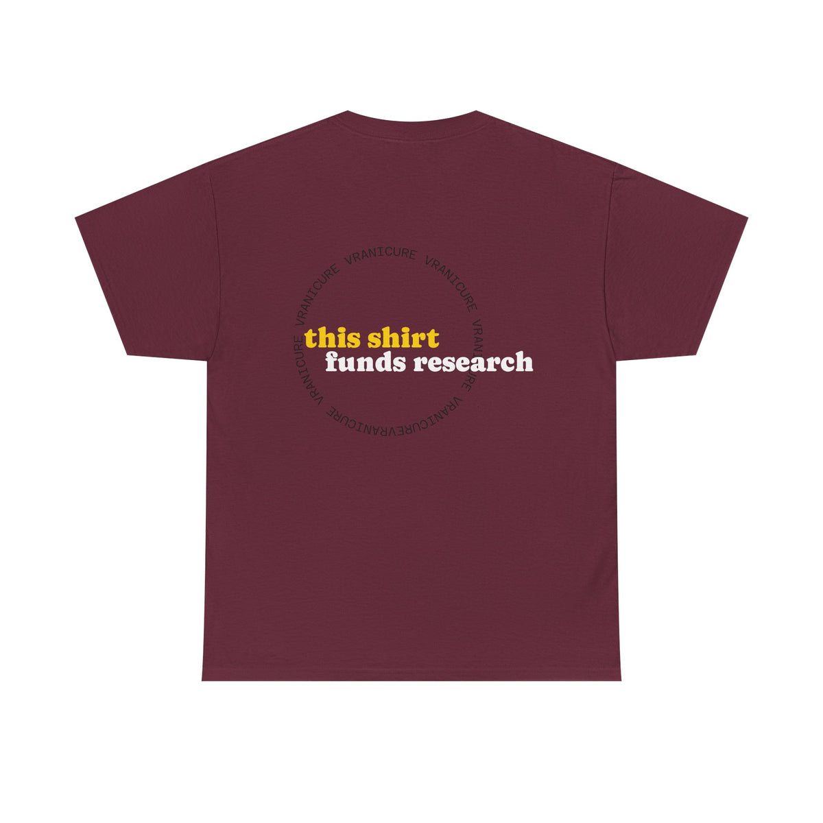 This Shirt Funds Research Unisex Heavy Cotton Tee